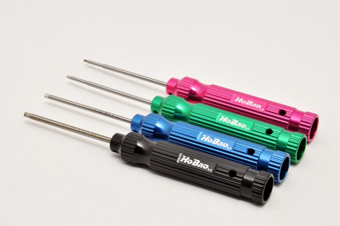 Juego de llaves hexagonales HOBAO MET-4 de 4 piezas