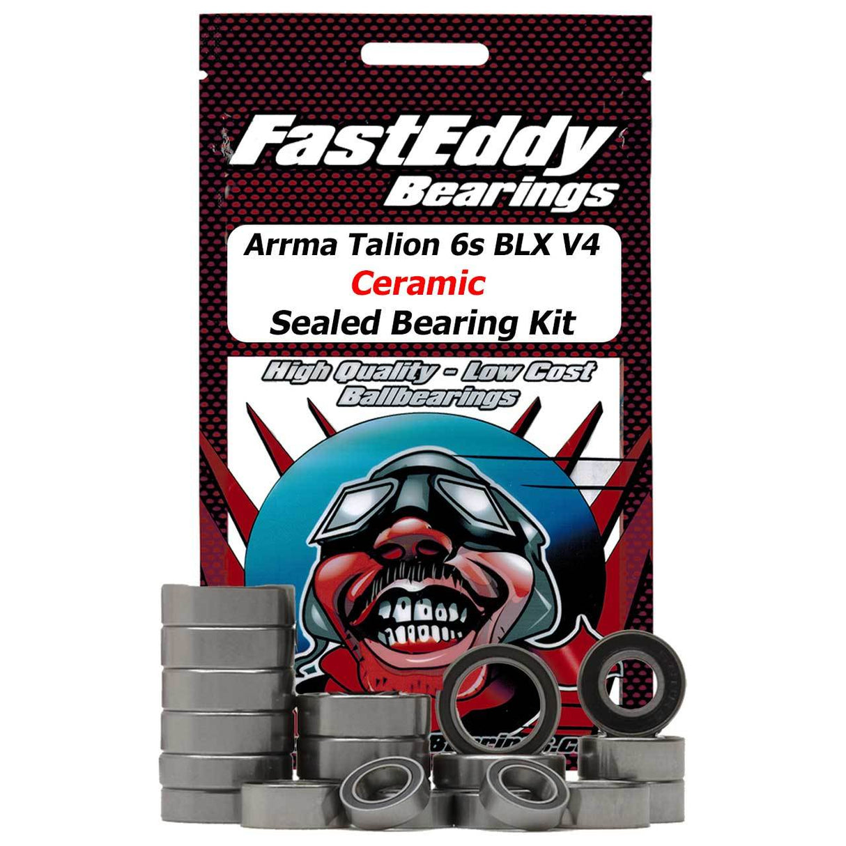 FAST EDDY TFE5823 Arrma Talion 6S BLX V4 Ceramic Sealed Bearing Kit
