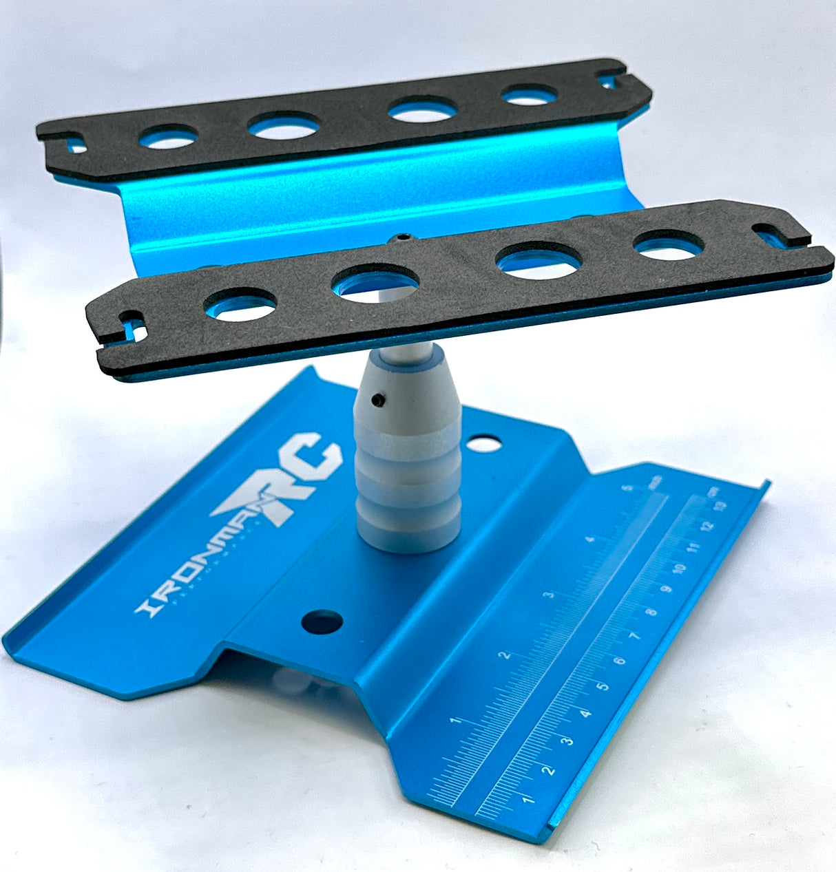 IRonManRc Work Stand 1/8 1/10 Full Assembly Adjustable Platform Blue