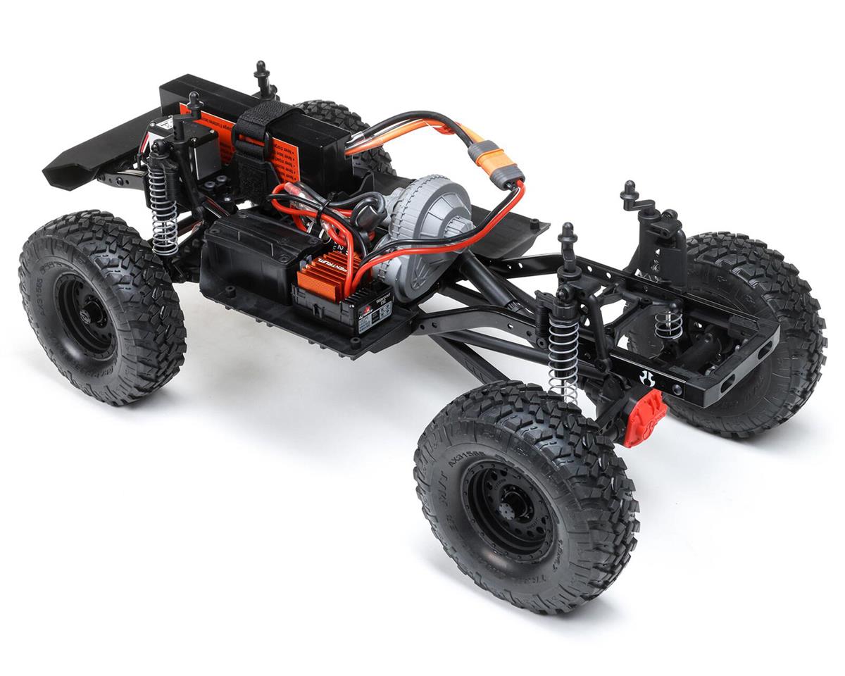 Axial AXI03025T1 SCX10 II Deadbolt RTR 4WD Rock Crawler (azul) con radio de 2,4 GHz