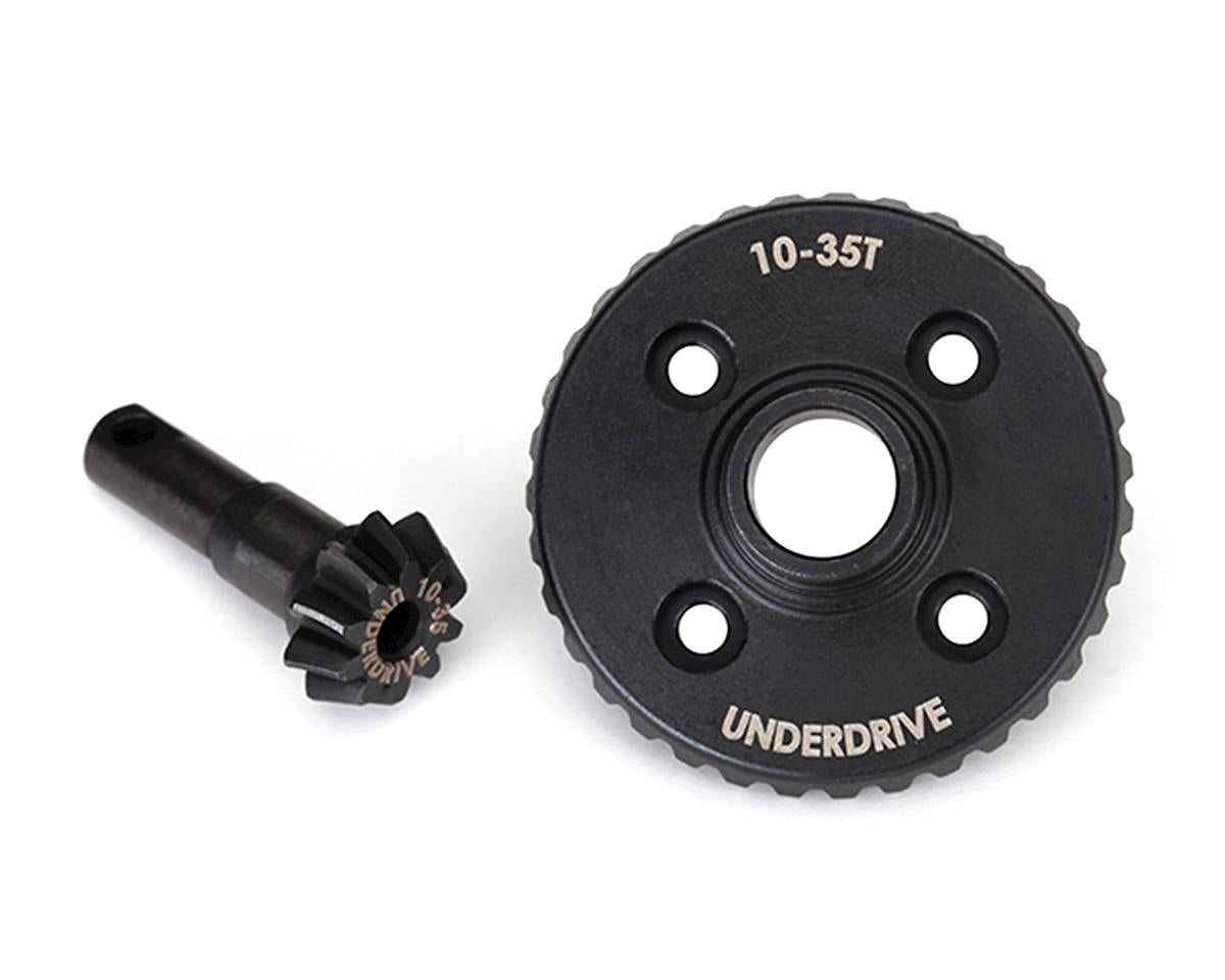Traxxas TRX-4 Anillo de submarcha mecanizado y piñón (10/35T) 8288