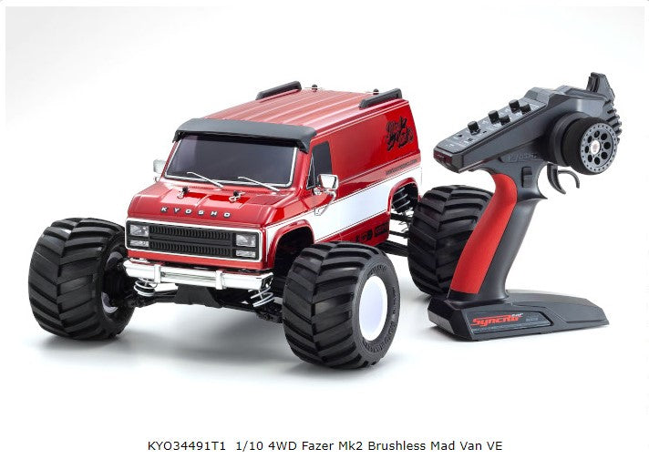 KYOSHO 34491T1 /10 4WD Fazer Mk2 Sin Escobillas Mad Van VE