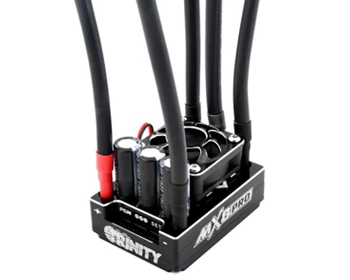 Trinity TEP0006 MX8 1/8 220A ESC sin escobillas con sensor de competición
