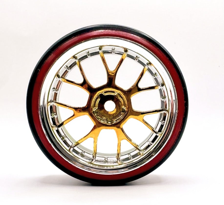 IRonManRc 1/10 DRIFT * BBS RS2 SUPERCATS * 4 PACKWHEELS W/ HARD TIRES