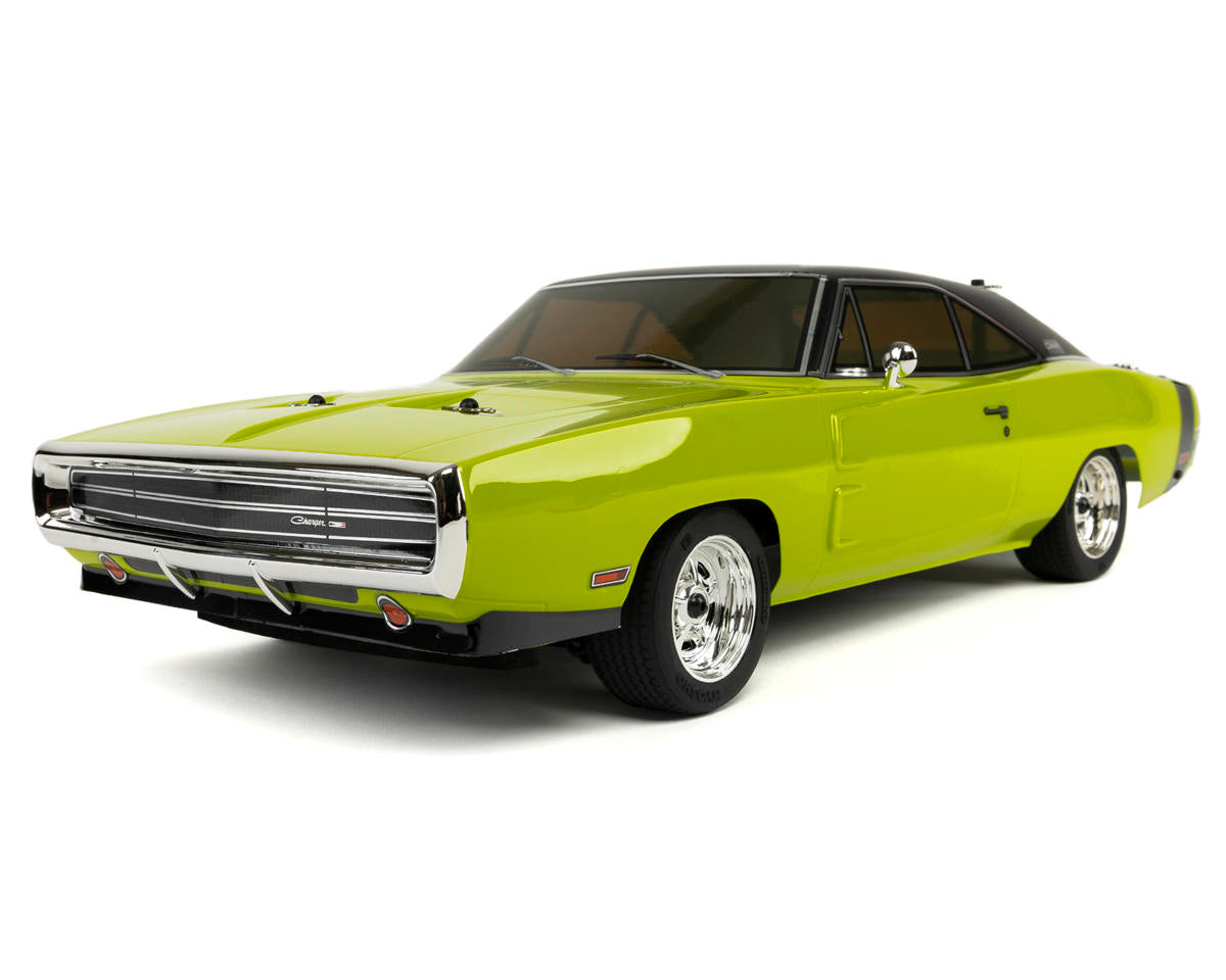 Kyosho KYO34417T2 EP Fazer Mk2 FZ02L 1970 Dodge Charger 1/10 Touring Car ReadySet (verde)