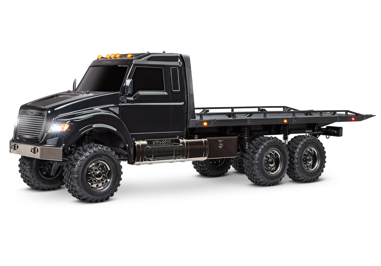 Traxxas 88086-84-BLK TRX-6 1/10 6x6 Ultimate RC Hauler Flatbed Tow Truck w/TQi 2.4GHz Radio & Pro Scale Winch