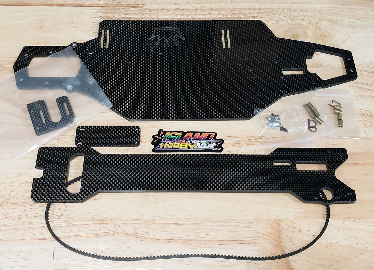Hobao Epx *EXTENDED* Carbon Fiber Chasis Kit