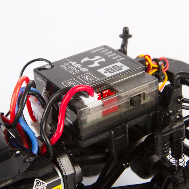 AXIAL 90081T1 RED 1/24 SCX24 Deadbolt 4WD Rock Crawler Brushed RTR