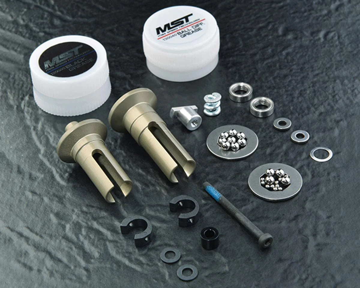 MST 210646R RMX/RRX 2.0 Kit de boîte de vitesses arrière en aluminium (rouge)