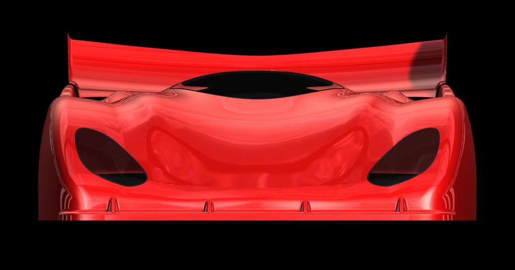 CORPS DELTA PLASTIK B4 PHANTOM X-1 SPEED RUN POUR ÉCHELLE 1/10