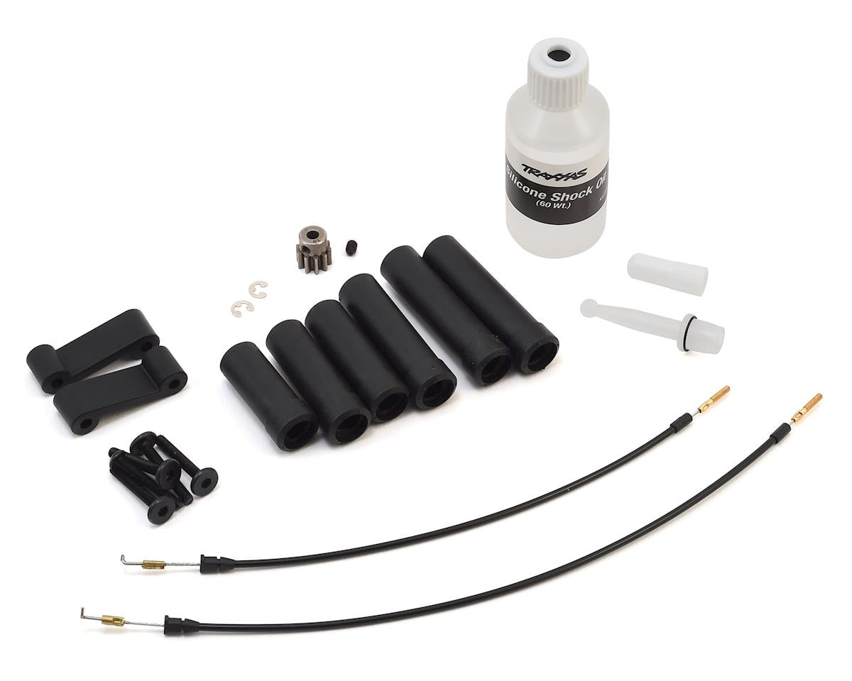 KIT DE ELEVACIÓN DE BRAZO LARGO TRAXXAS 8140R COMPLETO ROJO