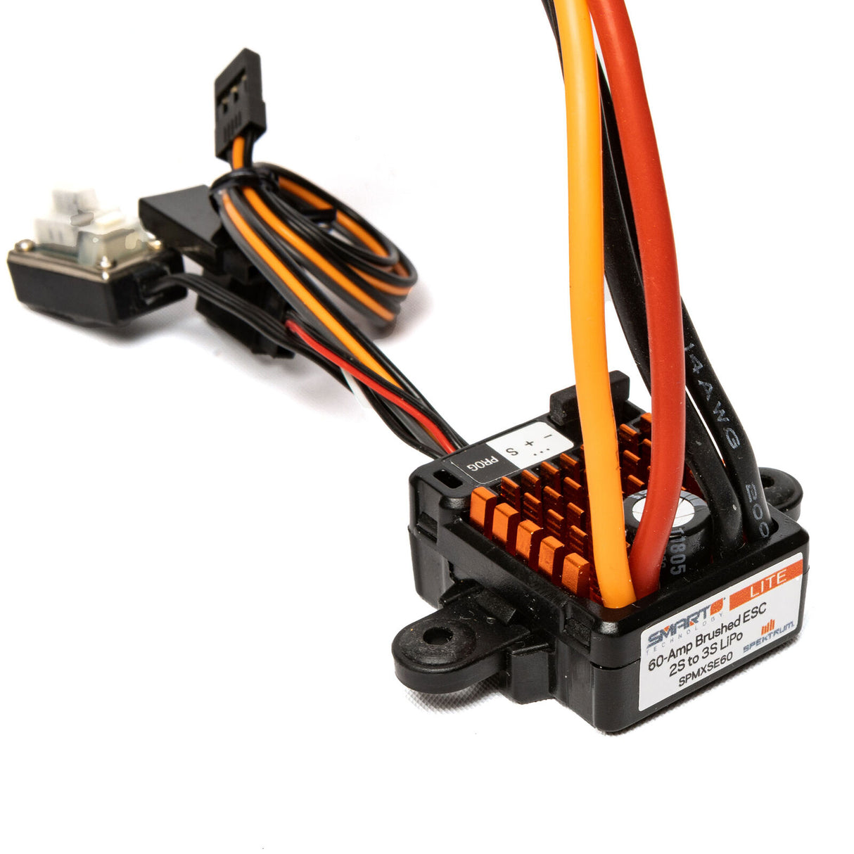 SPEKTRUM SPMXSE60 Firma 60A Lite ESC intelligent brossé, 2S-3S : IC3
