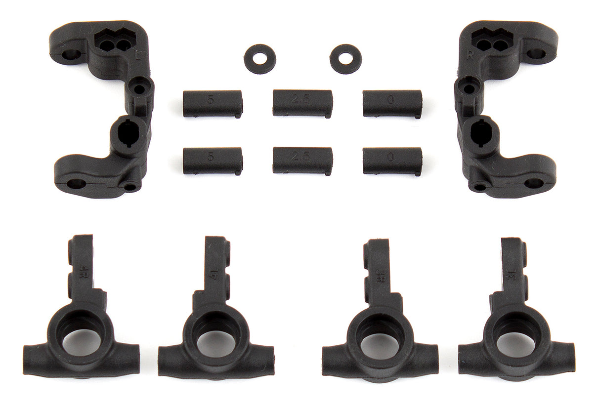 TEAM ASSOCIATED ASC91776 Caster and Steering Blocks, for B6.1