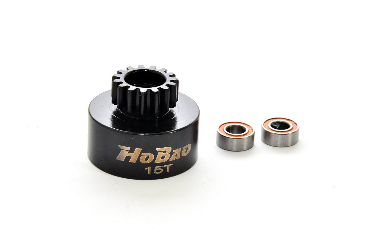 Hobao 84054 CLOCHE D'EMBRAYAGE 15T, AVEC ROULEMENT (5x10MM)