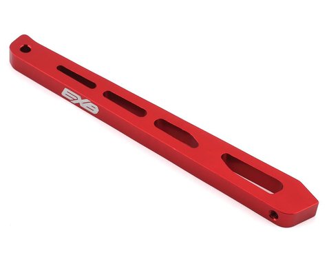 Arrma ARA320568 EBX 120mm Rear Center Aluminum Chassis Brace (Red)