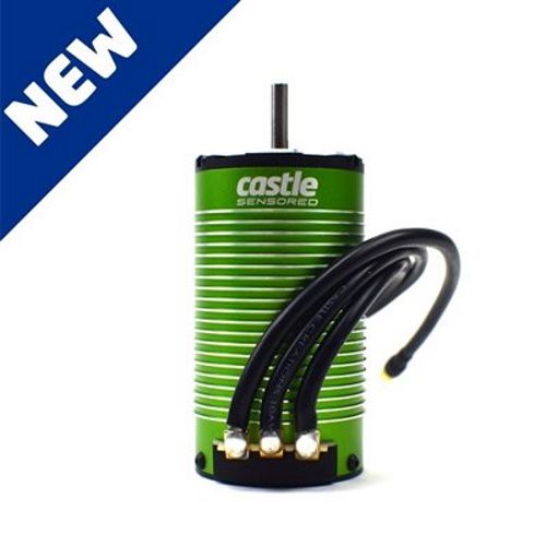 Castle Creations Motor sin escobillas de 4 polos con sensor 1717-1260KV