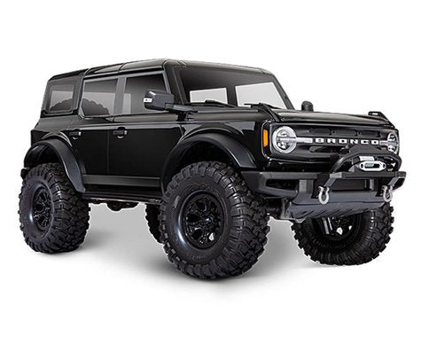 Traxxas 92076-4-BLK TRX-4 1/10 Trail Crawler Truck w/2021 Ford Bronco Body