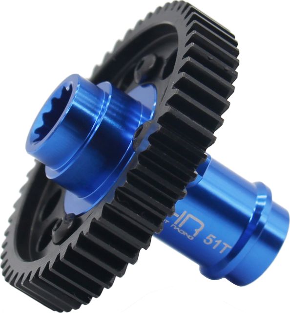 HOT RACING SXMX51P Transmission en acier 51t engrenage de sortie Traxxas x-maxx 6s