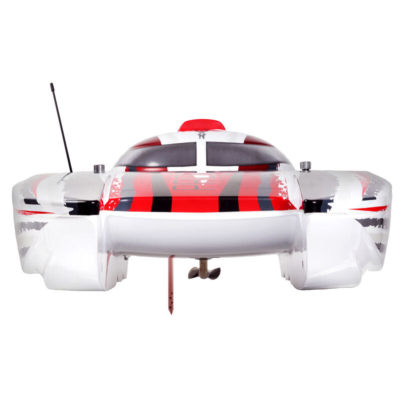 Pro Boat PRB08043T2 Blackjack 42" 8S Brushless RTR Electric Catamaran (White/Red) w/2.4GHz
