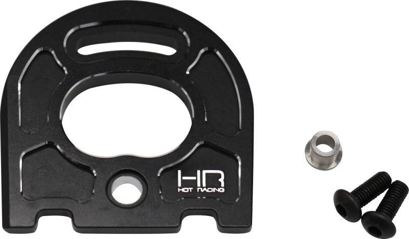 Hot Racing TRF18A01 Soporte de motor de aluminio ajustable 4-Tec 2.0 (negro)