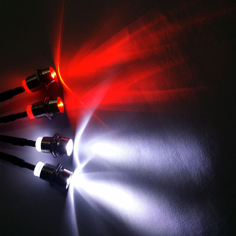 IslandHobbynut KIT D'ÉCLAIRAGE 13 - 2x LED BLANCHE 5mm 2x LED 5mm (2pcs)