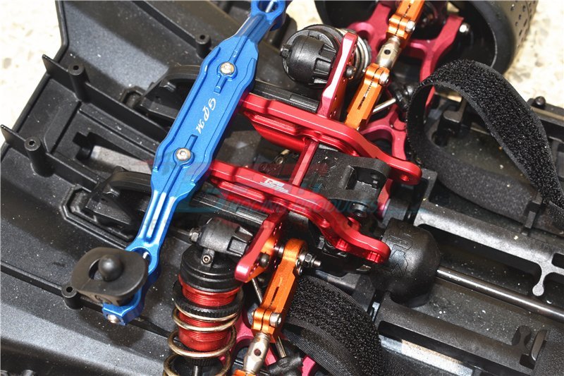 GPM ARRMA INFRACTION 6S BLX Aluminum Rear Body Post Fixed Mount - 6pc set