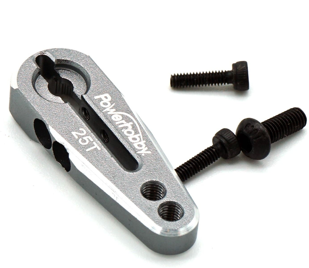 Powerhobby 25T Servo Cuerno de Sujeción de Aluminio GunMetal PHS1429-Gun