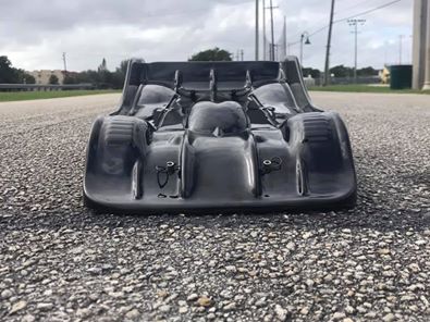 DELTA PLASTIK 1089 R18 1/8 SCALE GP RC CAR BODY