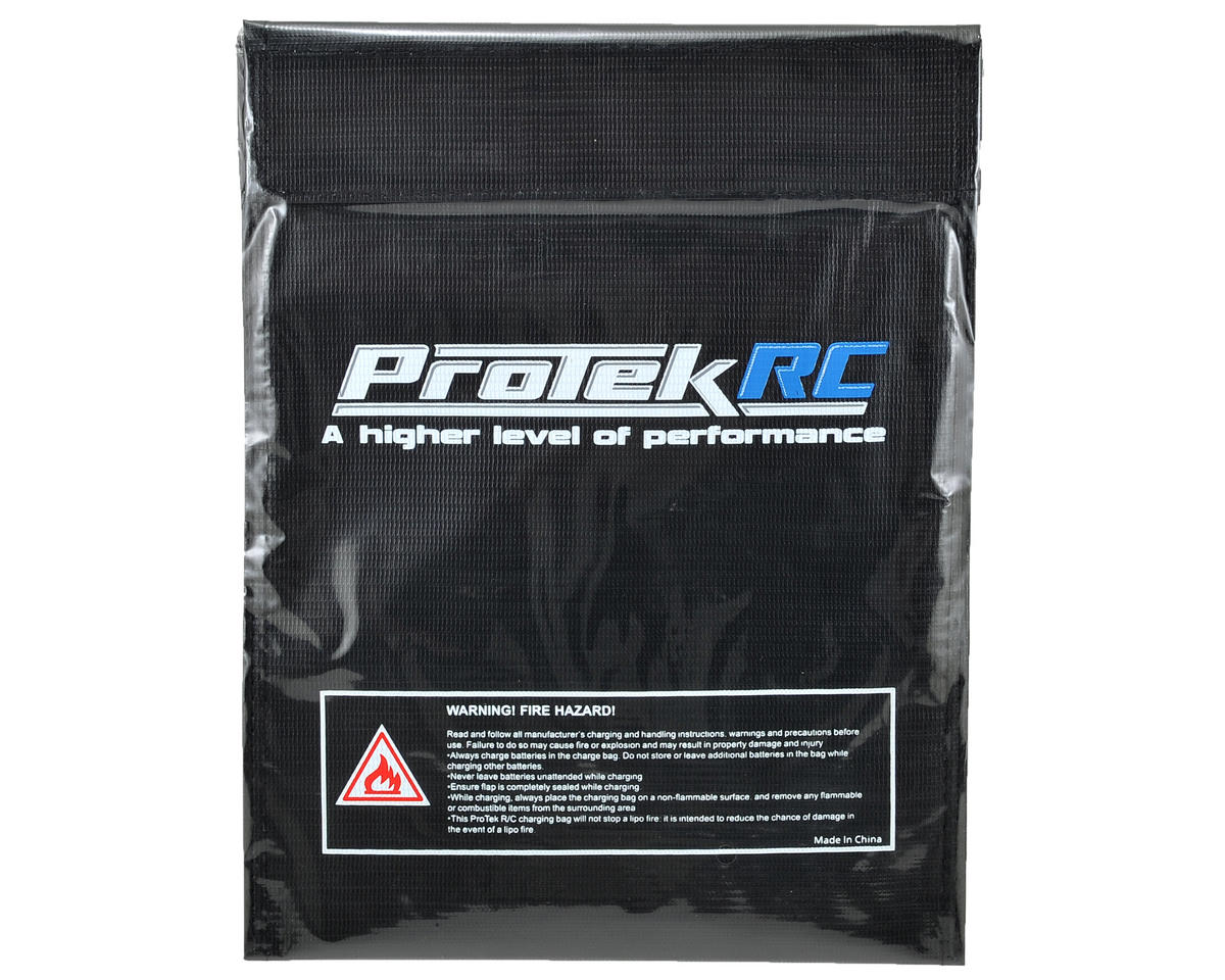 ProTek RC PTK-LIPOSAFE Flame Resistant LiPo Charging Bag (Large, 23x30cm)