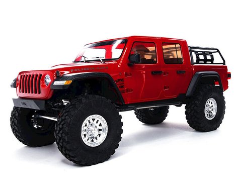 Axial AXI03006T2 SCX10 III "Jeep JT Gladiator" RTR 4WD Rock Crawler (Red)
