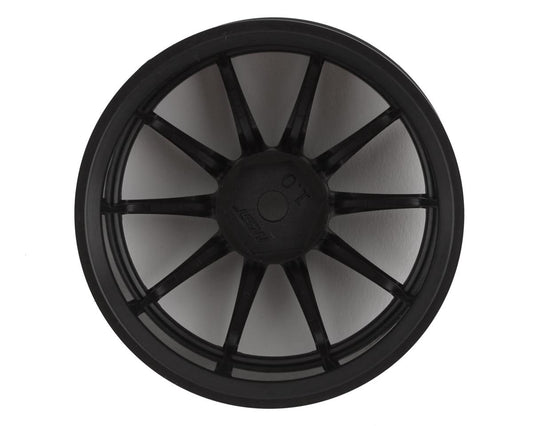 MST 832058BK 5H Wheel Set (Black) (4) (+1 Offset) w/12mm Hex