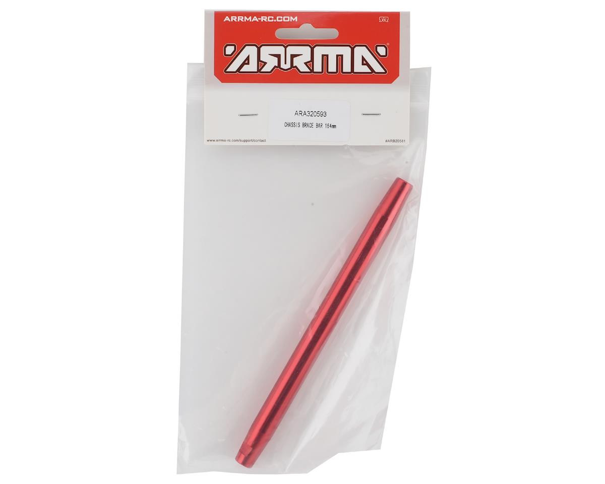 Arrma ARA320593 Kraton 8S 164mm Chassis Brace Bar (Red)