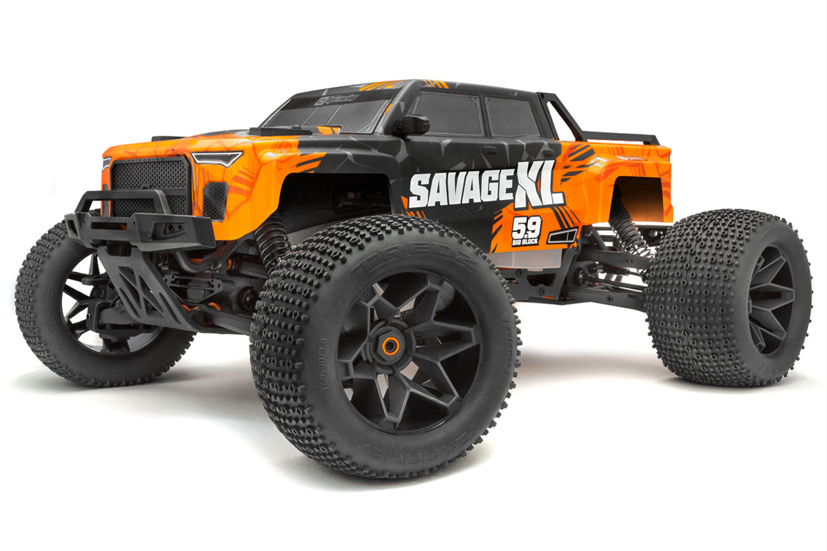 Savage 160102 XL 5.9 GTXL-6 Nitro Powered Monster Truck RTR, 1/8 scale, 4WD, 2.4GHz Rad