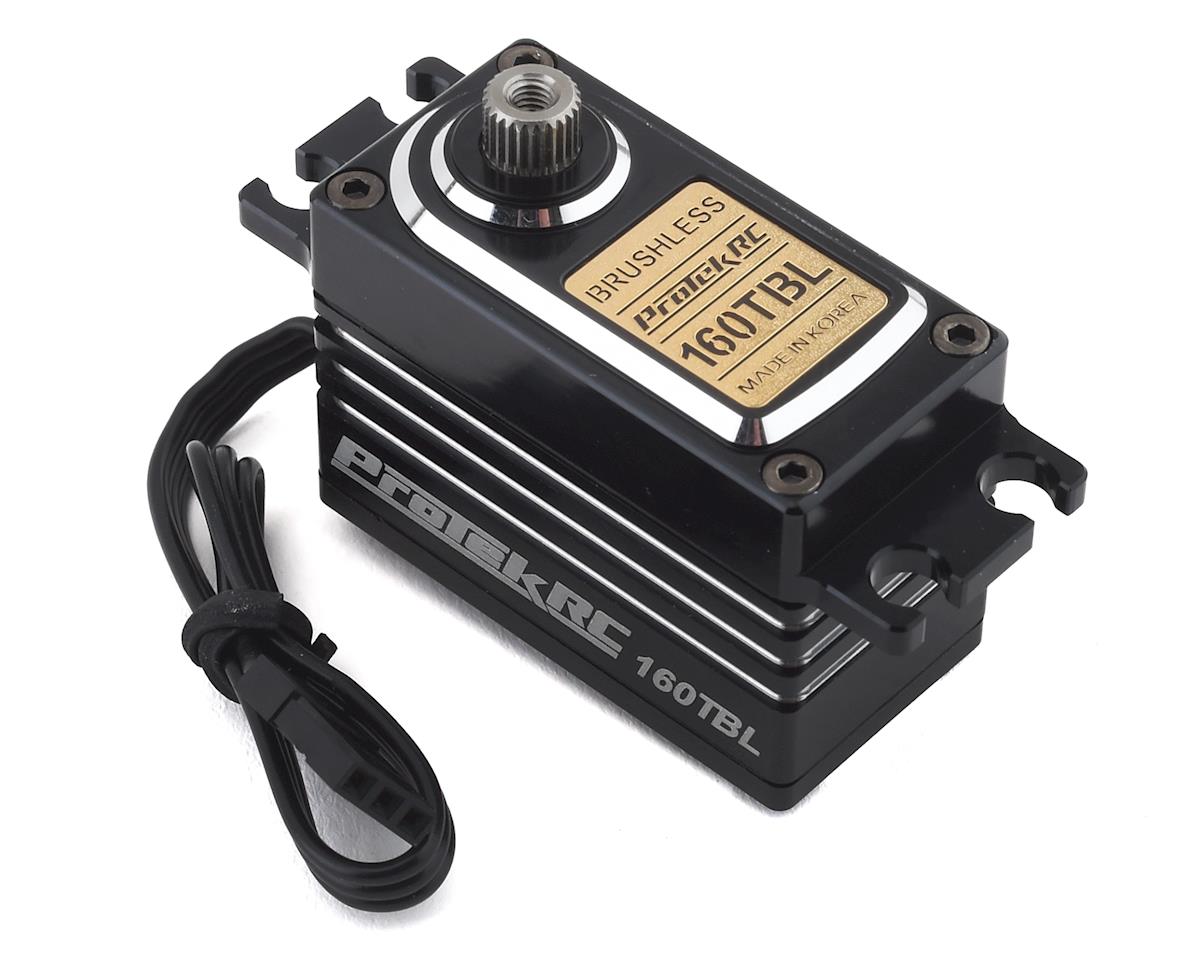ProTek RC 160TBL "Black Label" Servo sans balais à couple élevé et profil bas (vol élevé