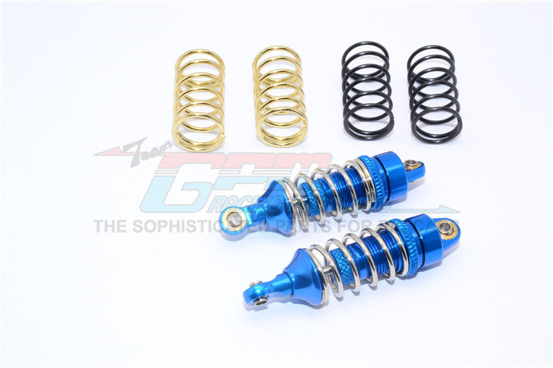 GPM ERV348-B TRAXXAS-1:16 MINI E REVO ALLOY FRONT/REAR ADJUSTABLE SPRING DAMPER