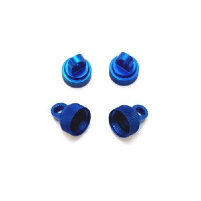 ST Racing Concepts ST3767B Aluminum Shock Cap (Blue) (4)