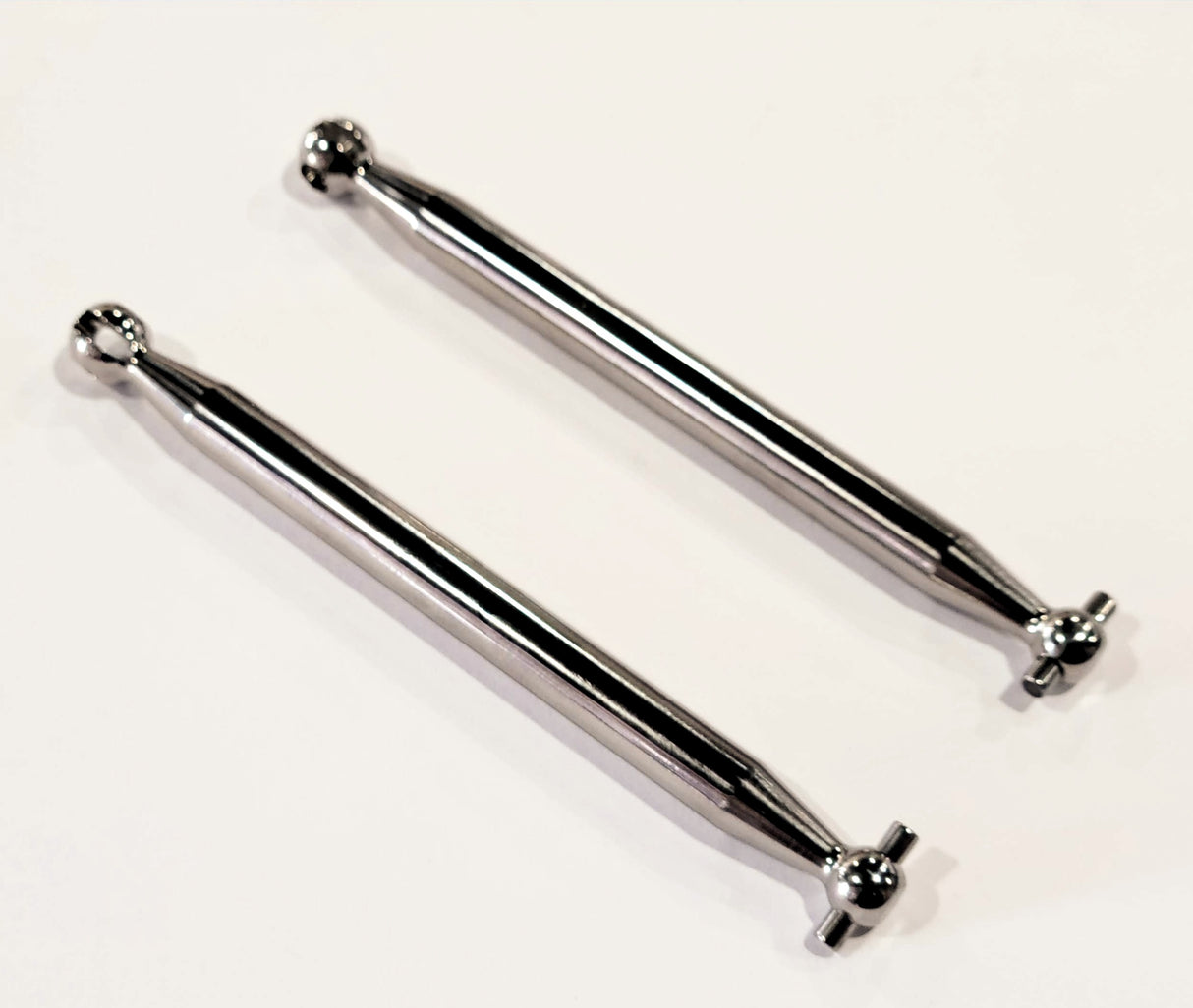 IronManRc Hobao Vte1 CORTO 8MM Ejes de transmisión delanteros Cvd de titanio * DRAG RACING *