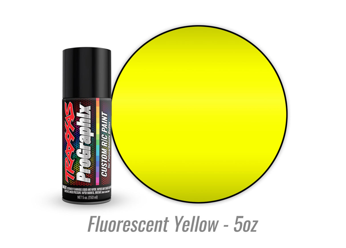 PINTURA PARA CARROCERÍA TRAXXAS 5063, FLÚOR. AMARILLO 5OZ