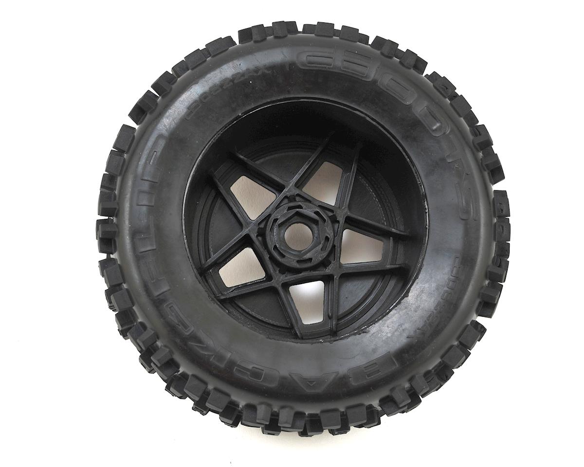 Arrma AR510092 Dboots 'Back-Flip Mt 6S' Pre-Mounted Tires (Black) (2)