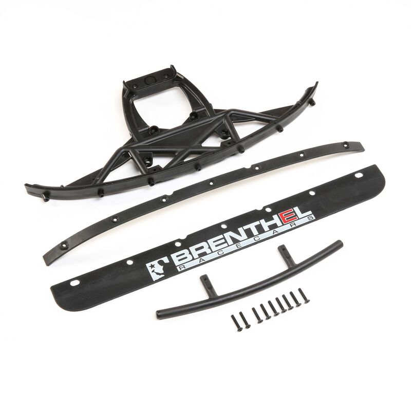 LOSI LOS251105 Front Bumper and Rubber Valance: SBR 2.0