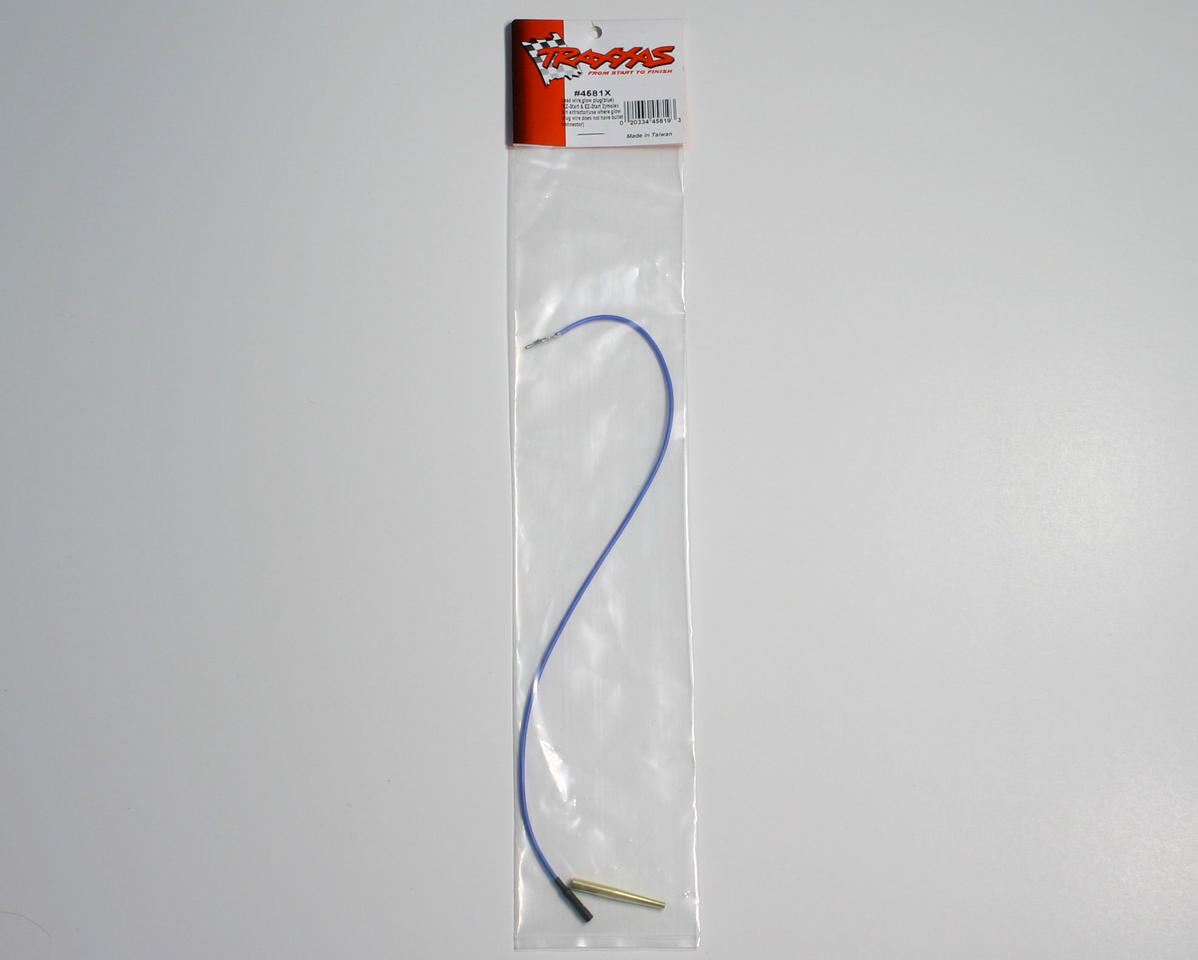 Bougie de préchauffage à fil de plomb Traxxas 4581X (bleu) (EZ-Start et EZ-Start 2)/broche molex e