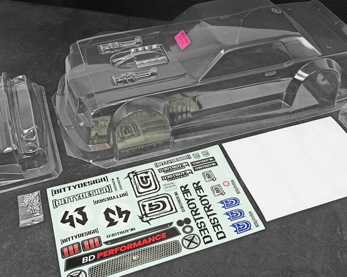Bittydesign Destroyer 1/7 Supercar Body (Clair) (Arrma Infraction/Limitless)