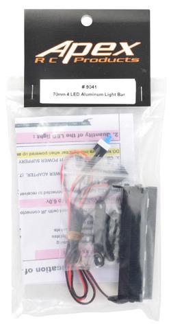APEX 9041 4 LED 70MM ALUMINUM LIGHT BAR