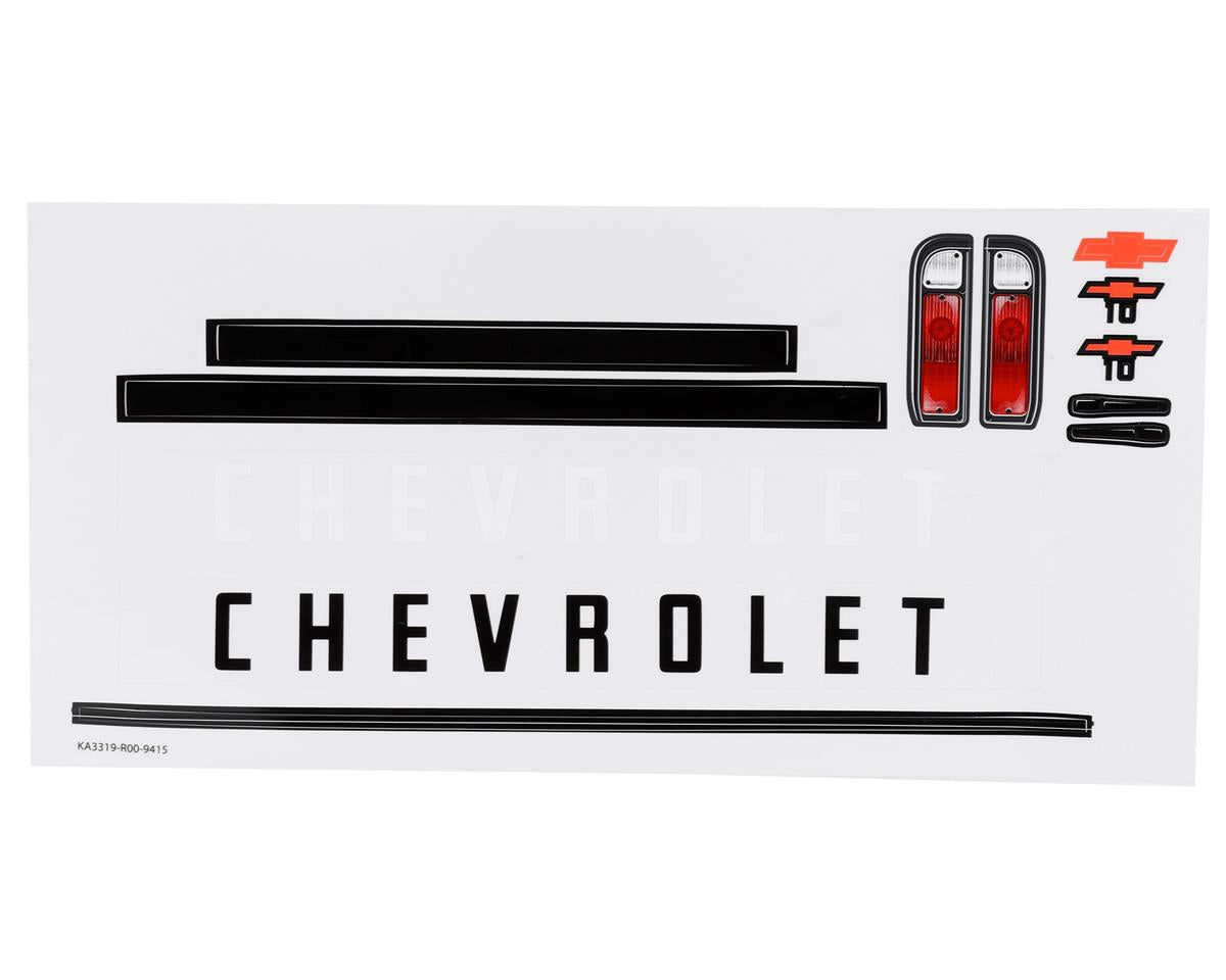 Traxxas 9415 Drag Slash Chevrolet C10 Accesorios para el cuerpo (negro)