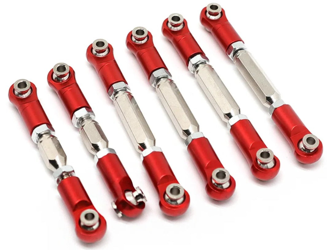 IronManRc ARRMA 3S Senton Big Rock Typhon Granito ROJO Tie Rods