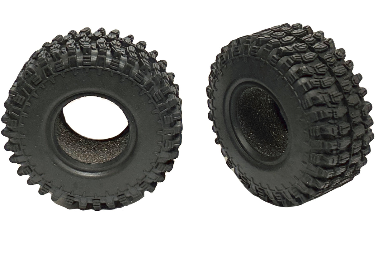Pneus sur chenilles IRonManRC 1.0 échelle 1/18 Traxxas TRX4M SCX24