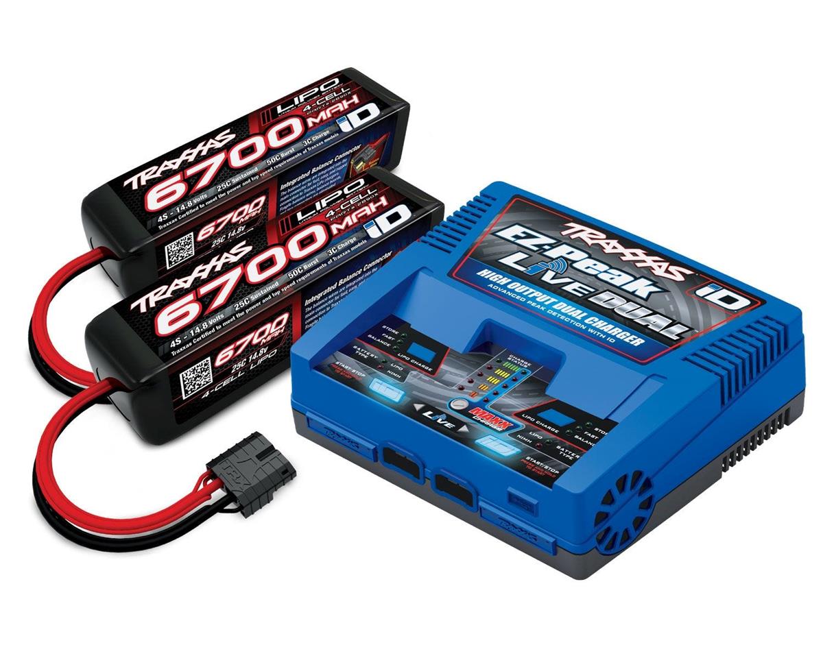 Traxxas 2997 EZ-Peak Live 4S "Pack complet" multi-chimie