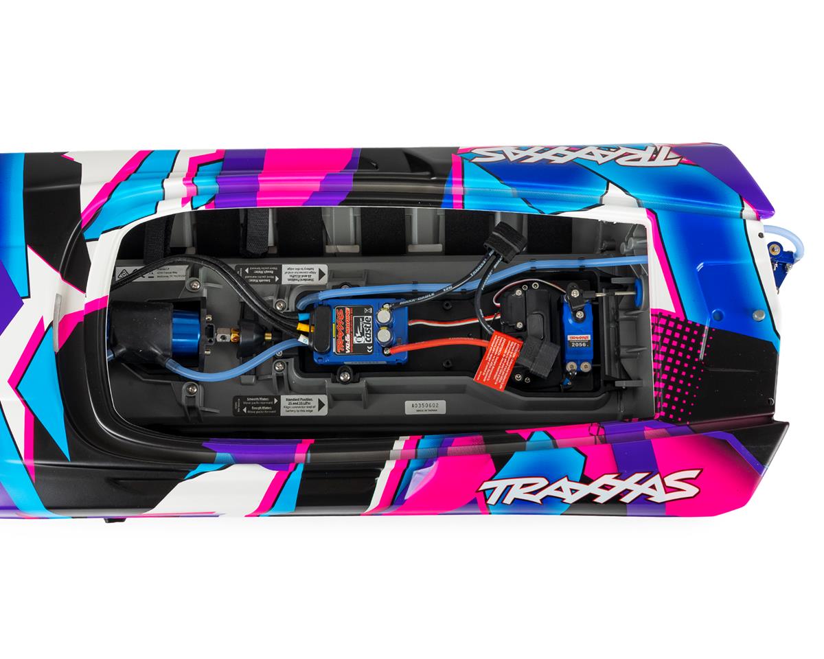 Traxxas DCB M41 Widebody 40" Catamaran High Performance 6S Race Boat (Purple) w/