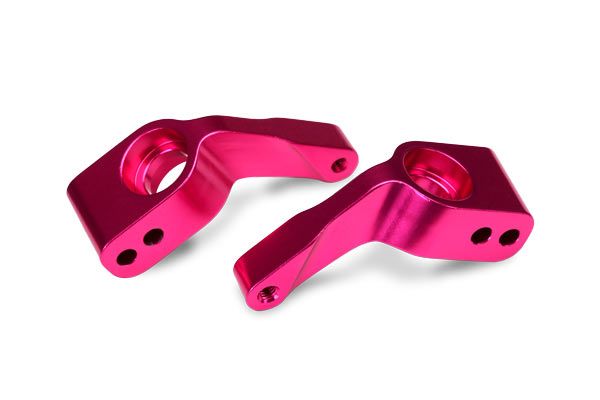 TRAXXAS 3652P SUPPORT D'ESSIEU DE FUSÉE EN ALUMINIUM PNK