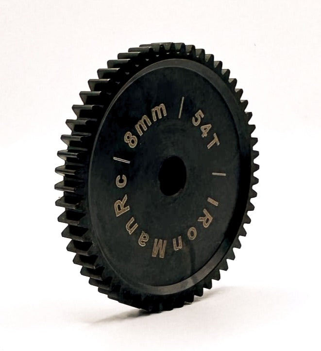 IronManRc 54T 8mm MOD - 1 pignon ACIER TREMPÉ